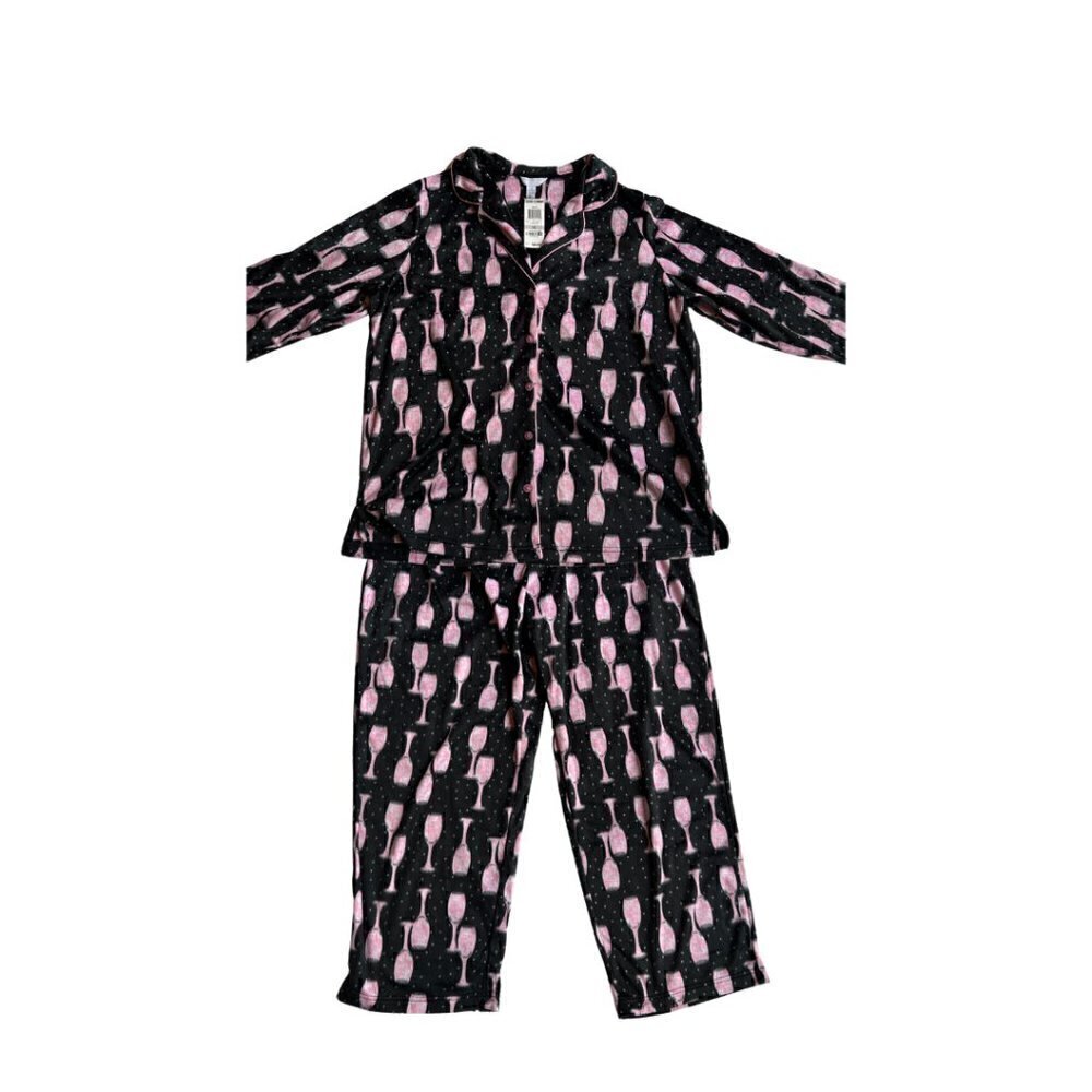 Charter Club Woman Pink Champagne 2-Piece Pajama Set, 1X